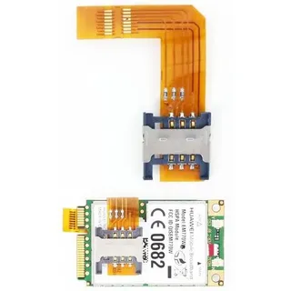 SIM-Karten-Adapter f. Mini-PCIe 3G/4G/UMTS/LTE Modems