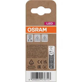 osram homelighting Osram LED Classic P ENERGY EFFICIENCY B DIM P-Form LED-Lampe Glas Matt 2,5 W 470 lm, 2700 K dimmbar,
