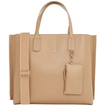 Tommy Hilfiger Handtasche TH Distinct Satchel Safari Canvas