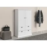 OTTO home Wäscheschrank Motala 83 x 130 x 35 cm Weiß
