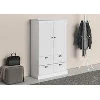 OTTO home Wäscheschrank Motala 83 x 130 x 35 cm Weiß
