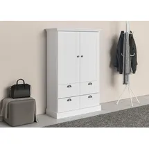OTTO home Wäscheschrank Motala 83 x 130 x 35 cm Weiß