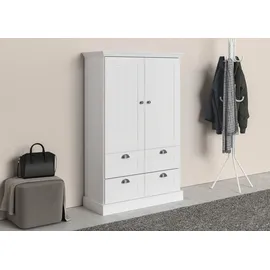 OTTO home Wäscheschrank Motala 83 x 130 x 35 cm Weiß