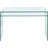 vente-unique Eckschreibtisch STILEOS Transparent
