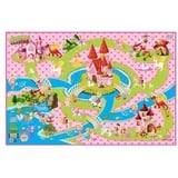 SIVA Spielteppich Prinzessin 150x100 cm