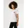 Pepe Jeans T-Shirt BRULE mit Runhals, kleiner Print auf der Brust weiß XL (42)