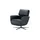 Hukla Relaxsessel Yuna Leder 78 x 88 x 82 cm Blau mit Relax-Funktion