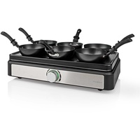 Nedis Party-Wok-Set | Grill | 6 Personen | Spatel