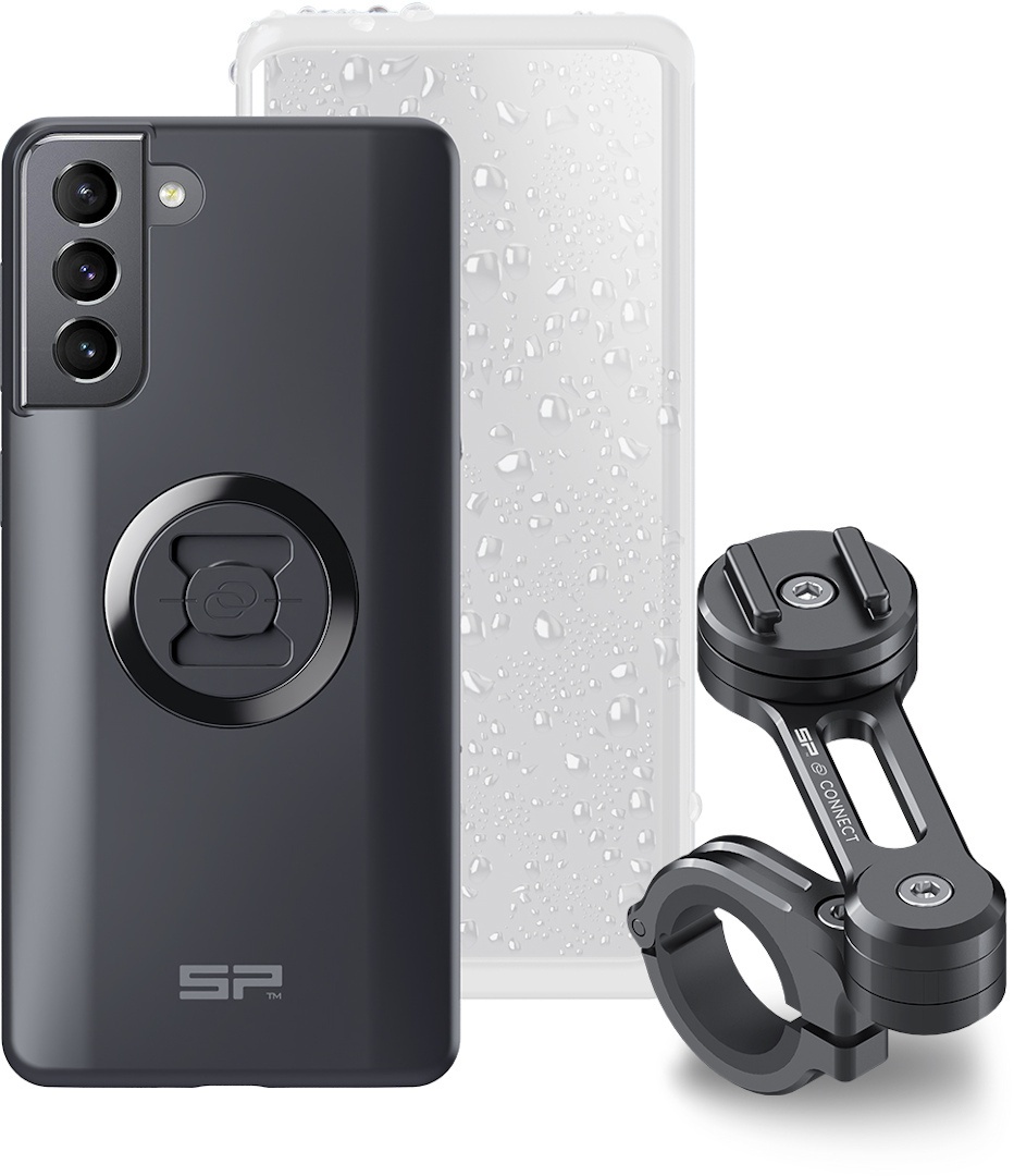 SP Connect Moto Bundle Samsung S21+ Smartphone Mount, zwart, Eén maat