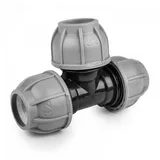 Bradas T-Stück Schlauchverbinder 25 mm grau