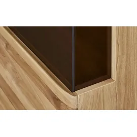 Woodford Vitrine Kombivitrine Astoria 90 x 37 x 208 cm Mehrfarbig