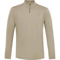 Protest Herren 1/4-reißverschluss REWILL 1/4 zip top, BambooBeige M