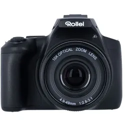 Bridgekamera 10x Opt. Zoom (Schwarz) Powerflex 10x 