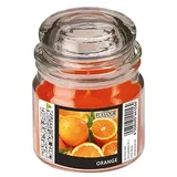 Papstar Flavour Duftkerze 120 mm orange 4 St.