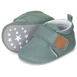 Krabbelschuhe Baby, Größe 17/18, grün | Sterntaler