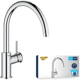 Grohe Start Classic Küchenarmatur, schwenkbar, 31553001