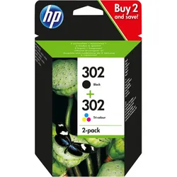 HP 302 (X4D37AE) Multipack 4-farbig OEM
