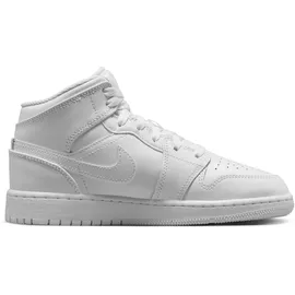 Jordan 1 Mid Teens White/White/White 40