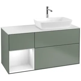 Villeroy & Boch Waschtischunterschrank 120 x 60,3 cm Grün