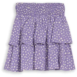 Tom Tailor Volantrock Damen Floralmuster Lila 158