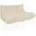 hjh living Sitzsack Bodensofa Cord 2-Sitzer 0 x 0 x 0 cm Beige