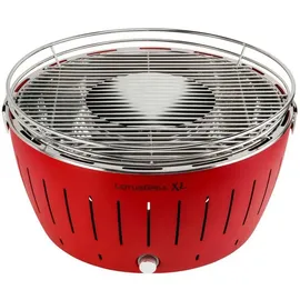 Lotusgrill Holzkohlegrill XL feuerrot inkl. USB Anschluss