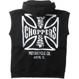 West Coast Choppers Hoodie Schwarz XXL