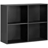 Mokebo Aktenregal Anthrazit, Holzwerkstoff, 88x75x35 cm, Arbeitszimmer, Büroregale, Aktenregale