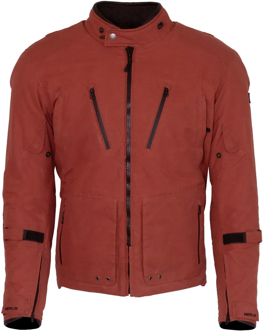 Merlin Exile D3O Explorer Motorrad Textiljacke, braun, Größe L für Männer