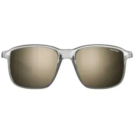Julbo Creek Polarisierte Sonnenbrille - Translucent Grey / Green - Polarized/CAT3+