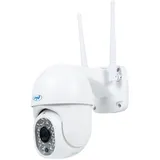 PNI IP440 WiFi PTZ kabelloses Videoüberwachungskamerapaket, 4 MP, Digitalzoom + Sticky Pad Blau