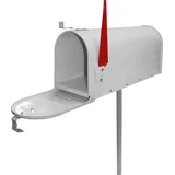 DEMA American Mailbox Alu silber