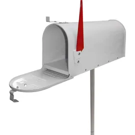 DEMA American Mailbox Alu silber