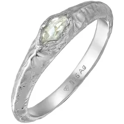 Haze & Glory Amethyst Hellgrün Raue Struktur 925 Sterling Silber 64 