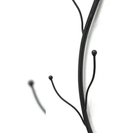 DanDiBo Ambiente Garderobenhaken Flora Schwarz