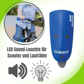 GLOBBER Mini Buzzer, LED-Leuchte - dunkelblau