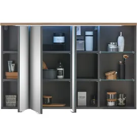 BASIC by Balculina Spiegelschrank MEMPHIS Badezimmerschrank BxHxT 110x70x22«, (1 St.), Breite 110 cm (B/H/T)