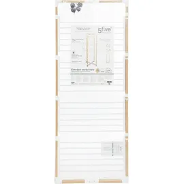 5five simply smart Modularer vertikaler Wäschetrockner braun