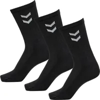 hummel Basic Tennissocken 3er Pack Schwarz 36-40