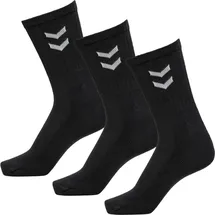 hummel Basic Tennissocken 3er Pack Schwarz 36-40