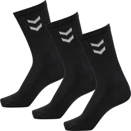 hummel Basic Tennissocken 3er Pack Schwarz 36-40