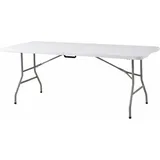 Greemotion Gartentisch 180 x 74 x 74 cm Grau/Weiß