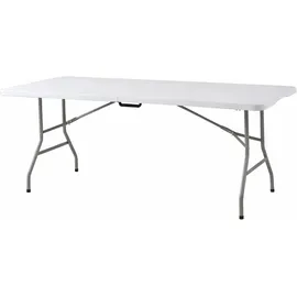 Greemotion Gartentisch 180 x 74 x 74 cm Grau/Weiß