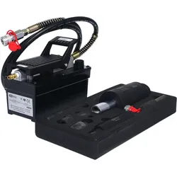 KS Tools Hydraulik-Einheit 16t, mit Luft-Hydraulik-Pumpe, 13-tlg - 440.9991