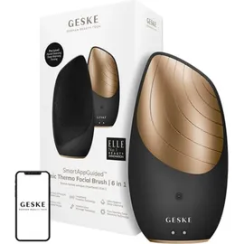 geske 6in1 Sonic Thermo Facial Brush Gray