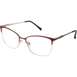 breitfeld & schliekert / i need you Lesebrille MIA, rot-gold, +3.00 dpt mit Etui
