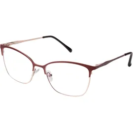 breitfeld & schliekert / i need you Lesebrille MIA, rot-gold, +3.00 dpt mit Etui