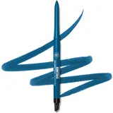 Revlon ColorStay Eyeliner Pencil, Nicht Übertragender und Wasserfester Eyeliner-Stift, Blau, Integrierter Anspitzer und Schwamm, 205 Sapphire, 0.28 g