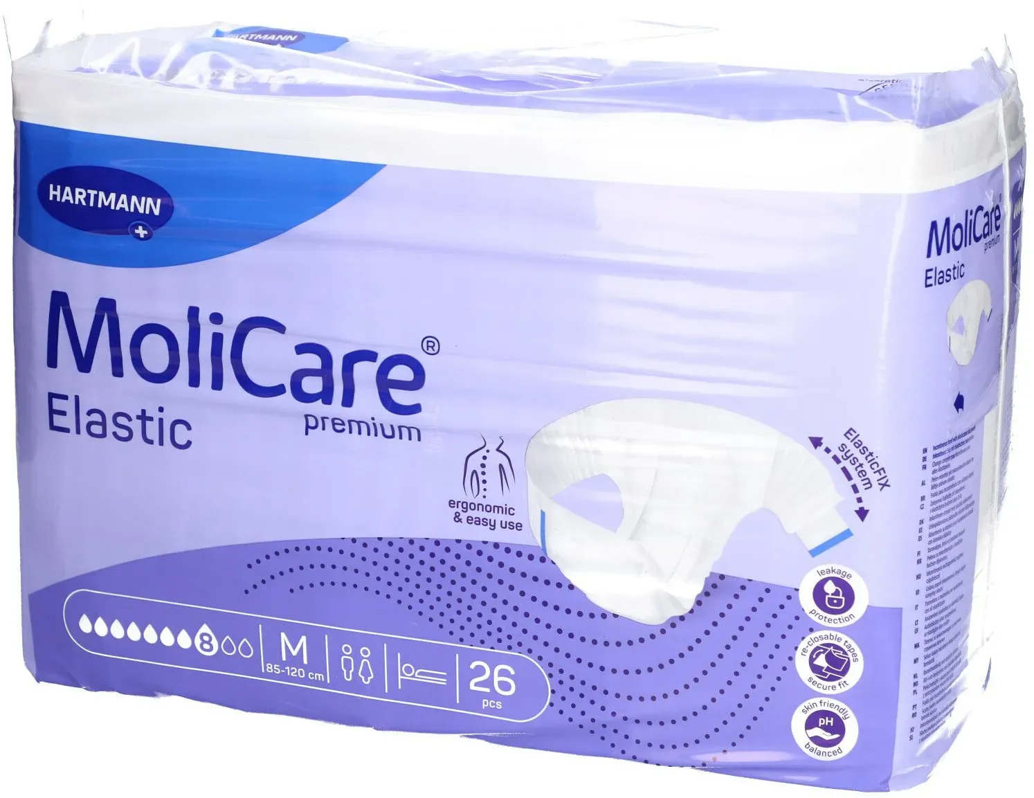 Molicare Elastic 8 M Btl 26 Stk