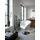KADIMA DESIGN Loungesessel Lift Textil 62 x 84 x 55 cm Weiß höhenverstellbar